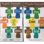 Magnetic Bookmarks Set Of 6 Crosses